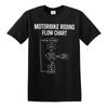 Schemat jazdy motocyklem | Miłośnik roweru zjazdowego | ŻART | MĘSKI T-SHIRT