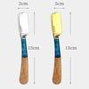 1Pc New Pro Resin Wood Handle Barber Straight Razor For Men Stainless Steel Hair Removal Tools Beard Shaving Safety Knife Holder