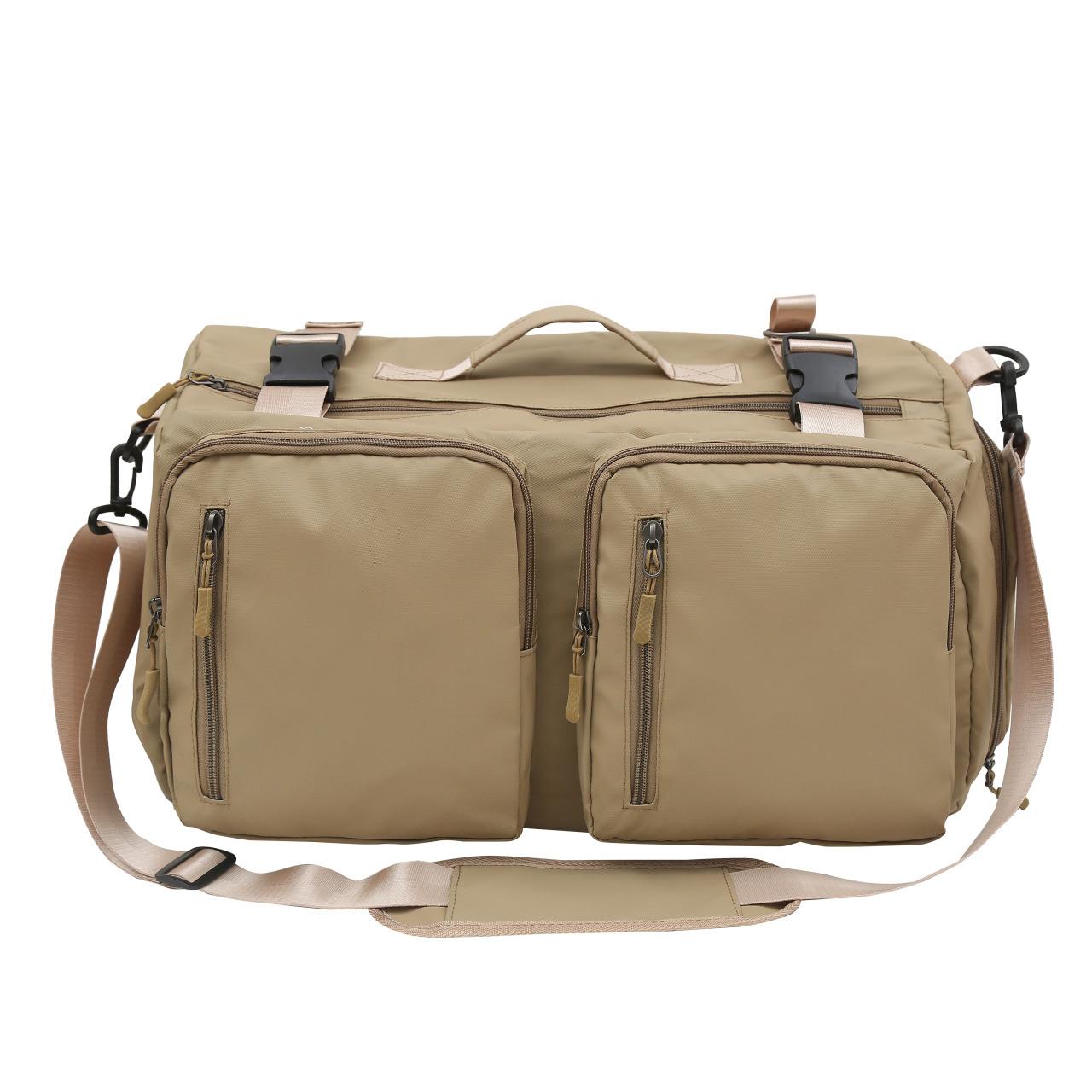 

Men and Women Same Multi-functional Large Capacity Multi-pocket Portable Travel Luggage Bag with Shoes and Warehouse Gym Bag хаки