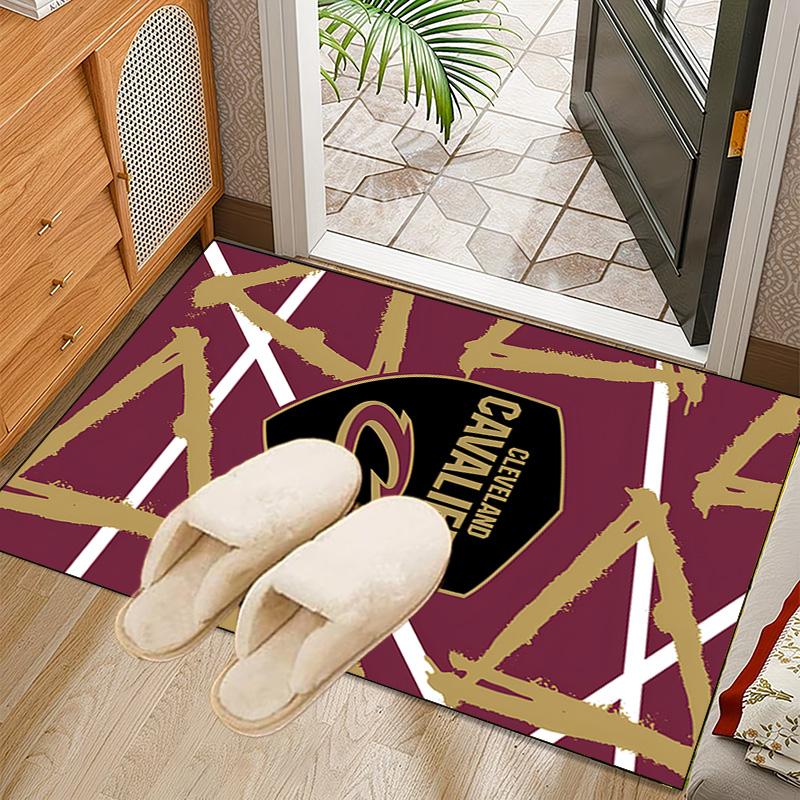 Cleveland Football Rug Office Carpet Non-Slip Mat, Chair Rug Floor Covering for Gaming, Bedroom, Living Room , Home Decor Christmas Gift