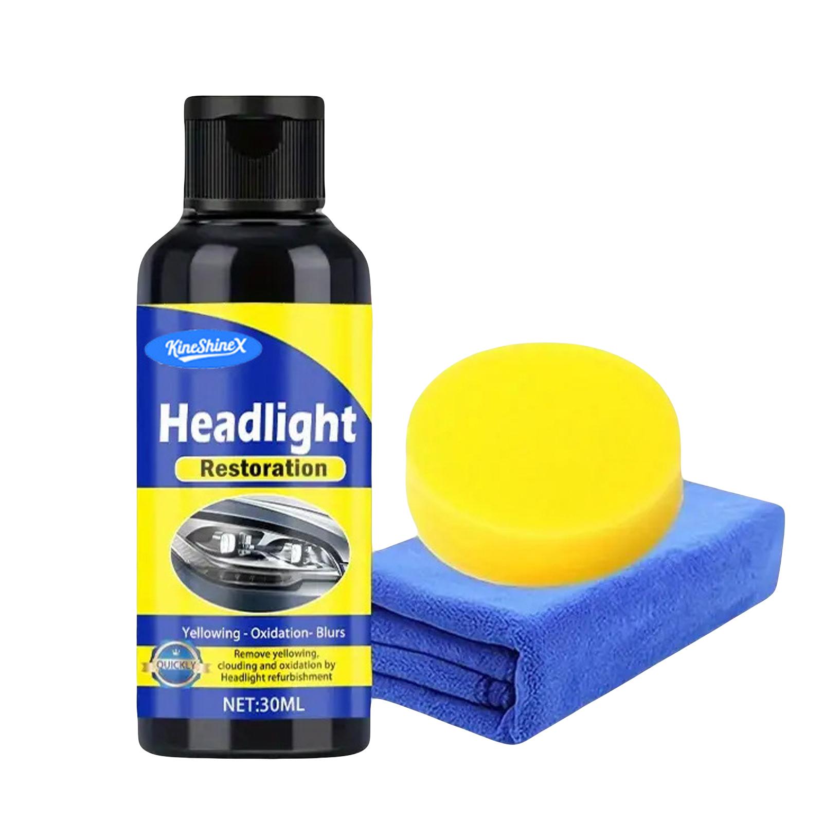 

Жидкость для восстановления фар Автомобильная фара Окисление Пожелтение Царапины Помутнение Улучшение One Size чёрный