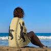 Horses Galloping Traditional Pattern Beach Towel, Lightweight Quick Dry Bath Towel, Absorbent Travel Blanket for Vacation