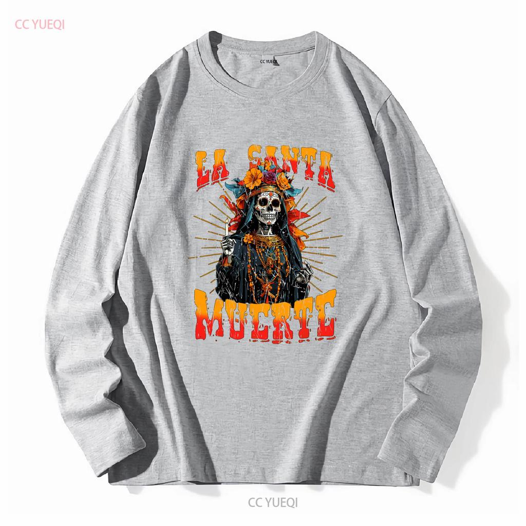 NEW LIMITED La Santa Muerte Sugar Skull Catrina Cinco De Mayo T Shirt S 5XL vintage Washed Comfortable Stylish streetwear Soft