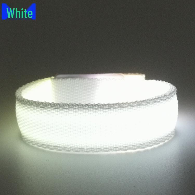 Customizable LED Fluorescent Flashing Wristband - Event Cheering Gift