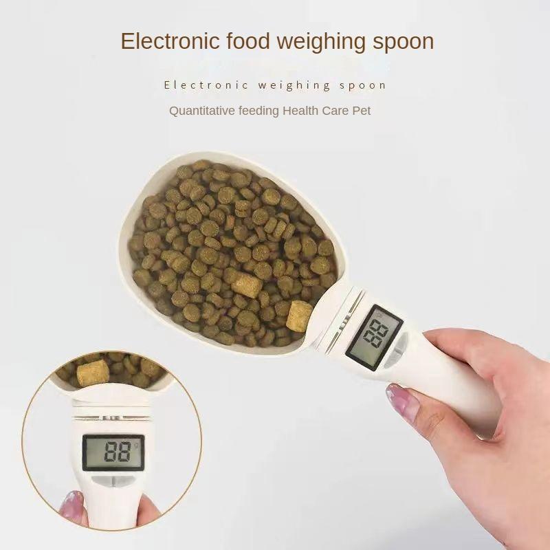 Cat Food Dog Food Weighing Spoon Pet Food Electronic Weighing Measuring Spoon Cat Dog Pet Supplies