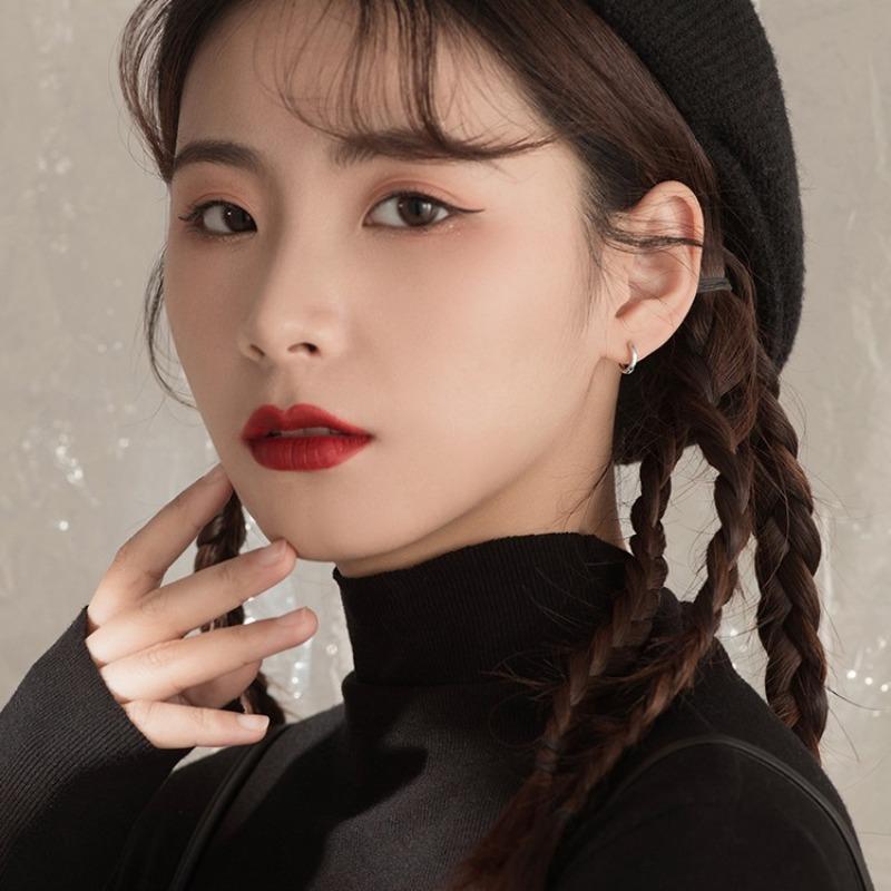 Round Ear Ring with Circular Ear Hook. New Style Earrings. Perfect for Sleeping Without Having To Remove The Earrings. Ear Adornment.