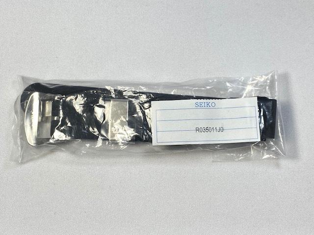 R035011J0 SEIKO Prospex 20mm Silicone for and Via Band, Black, SBDJ019/ V157-0BT0 Others. (Ships Nekoposu)