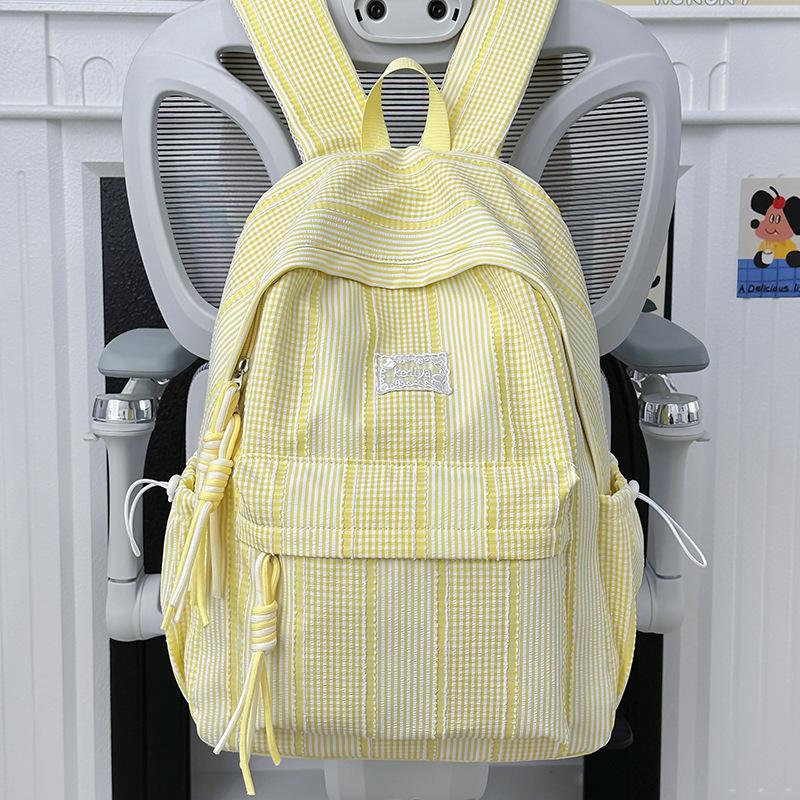 Schoolbag New College Style Female Student School Bag Junior High School College Student Casual Backpack Fashion Versatile Large Capacity Backpack