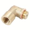 Brass Material Universal Connector M18 X 1.5 90 Degree Sensor Adapter  Engine Maintenance