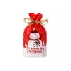50 Pieces Christmas Drawstring Gift Bags Christmas Wrapping Bags Treats Christma S Party Pouch Sweet Candy Bags With Ribbon Ties