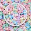 30Pcs New Cute Kawaii Cartoon Mixed Color Candy Heart Series Resin Scrapbook Diy Manicure Wedding Hairpin Accessories Craft A129