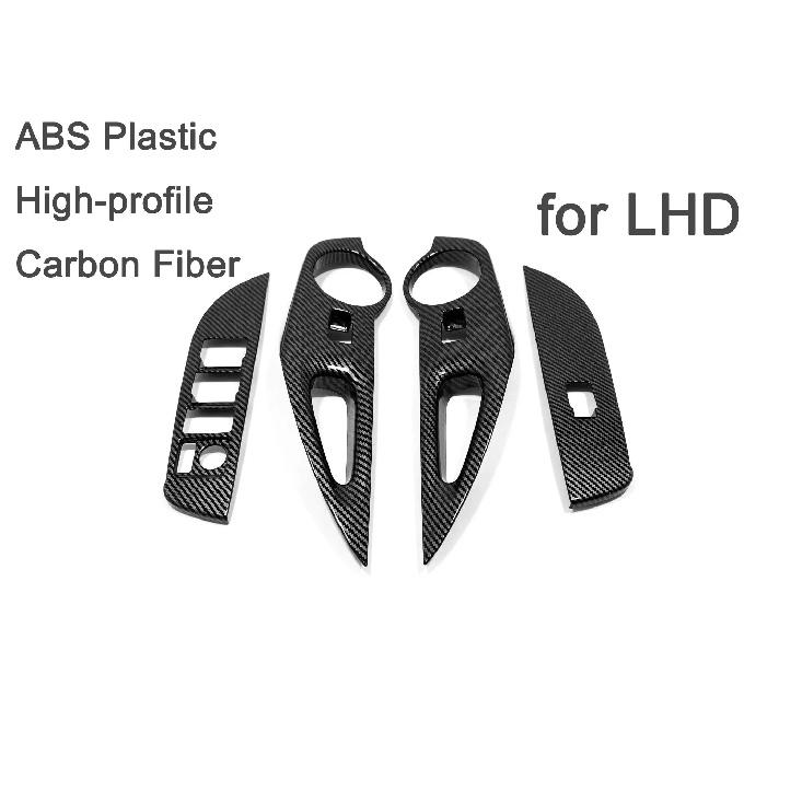 ABS/Steel Window Glass Lift Switch Panel Cover Trim Decoration Lamp Frame Sticker For Toyota Corolla Cross XG10 2024+