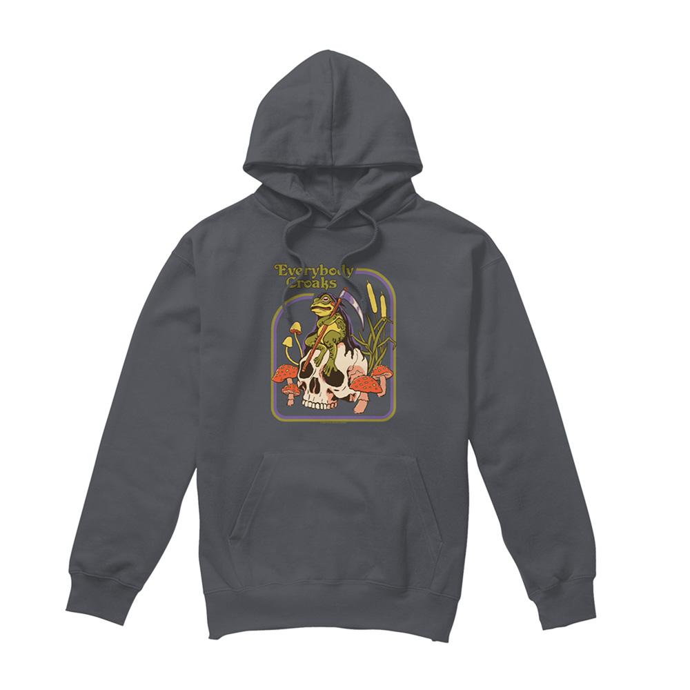 Steven Rhodes Unisex Adult Everybody Croaks Hoodie