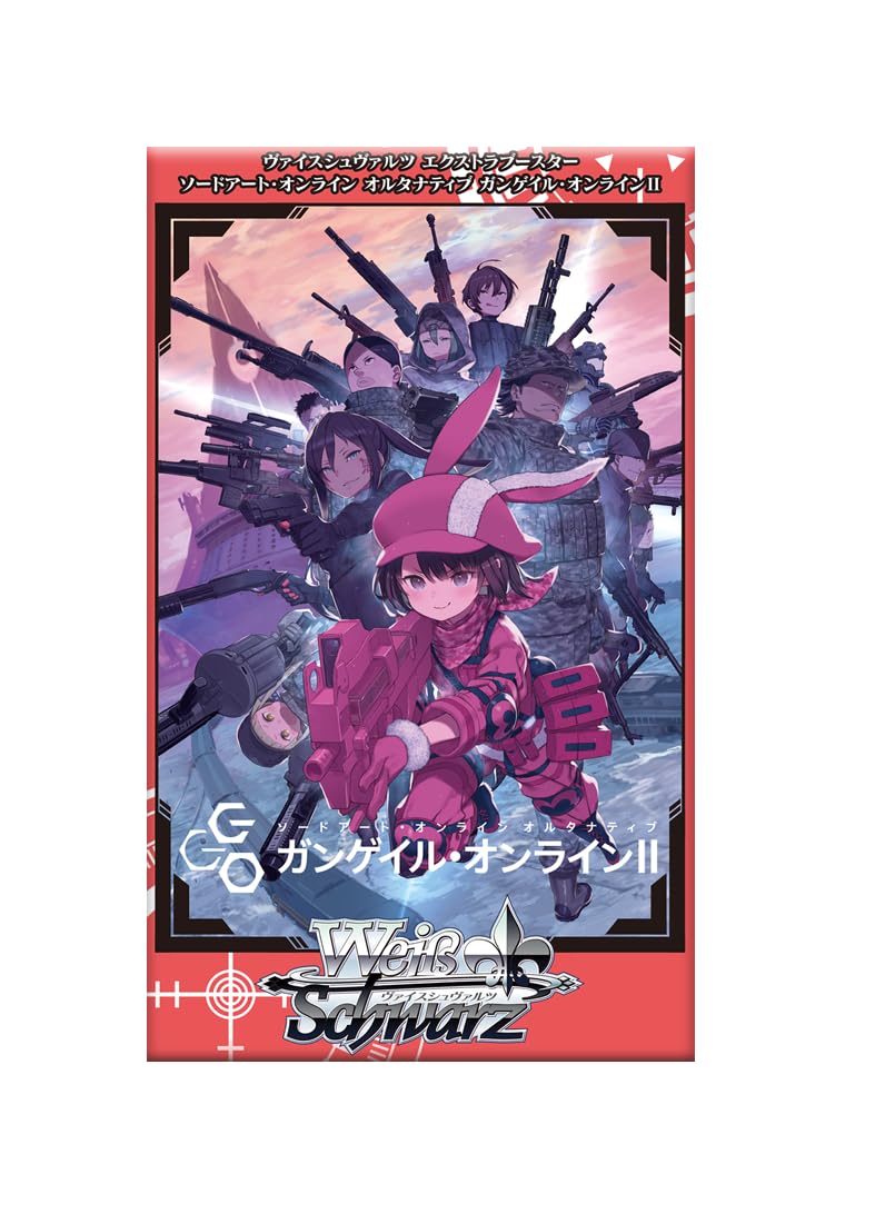 

Weiss Schwarz Extra Booster Sword Art Online Alternative Gun Gale Online II Box