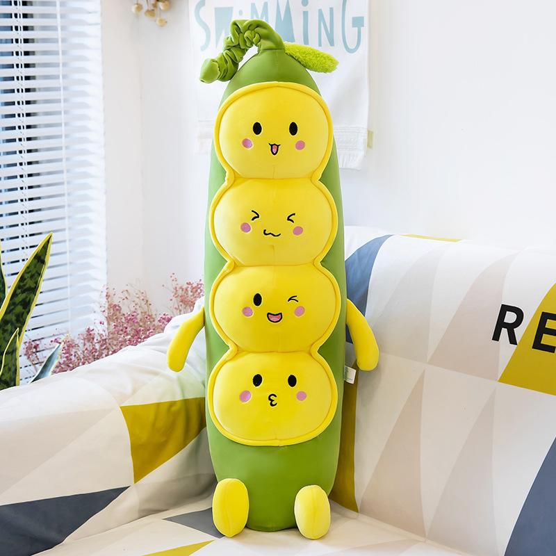 Pea Clip Throw Pillow Caterpillar Doll Scissors Machine Grab Machine Big Doll Plush Toy