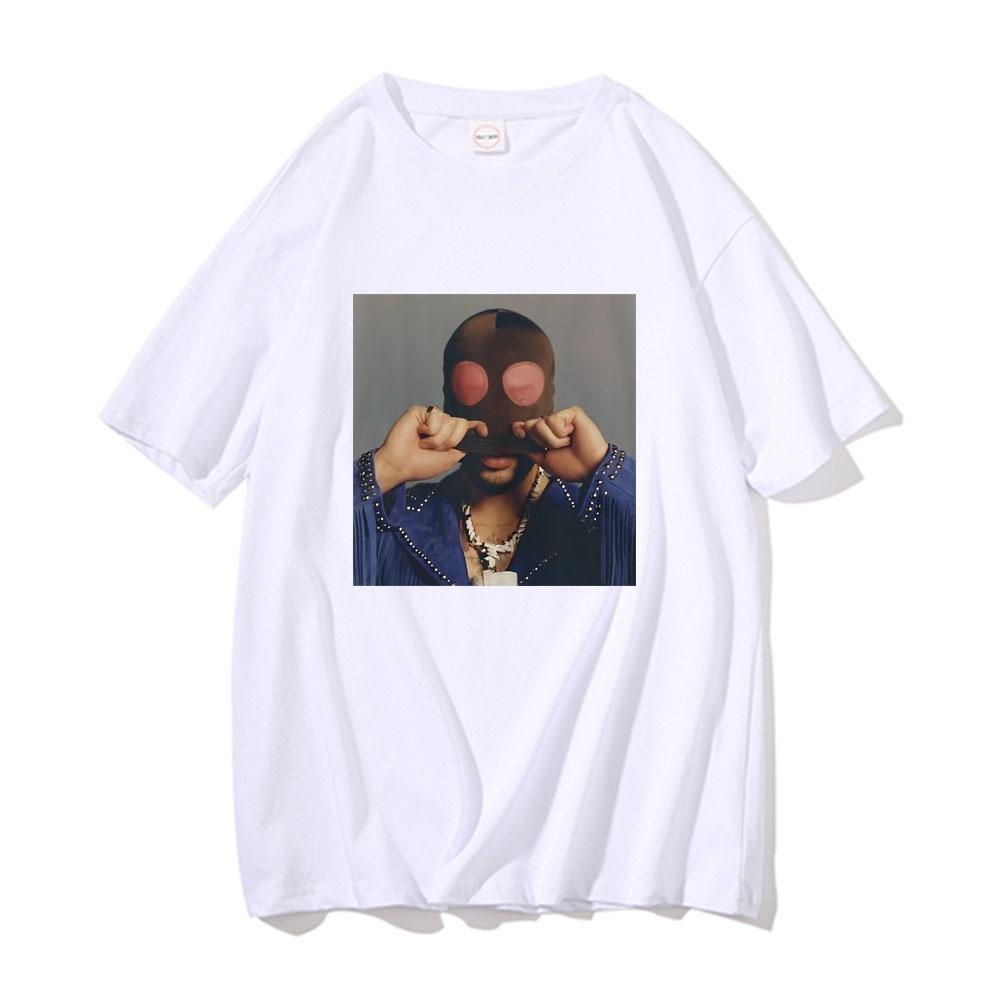 Rapper Bad Bunny Nadie Sabe Lo Que Va A Pasar Maana Album Graphic Print Tshirt Short Sleeve Unisex Hip Hop T Shirt