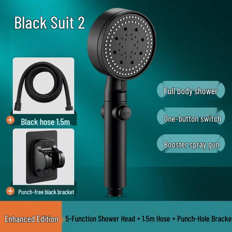 LANGZHIWEN Pressurized Handheld Shower Head