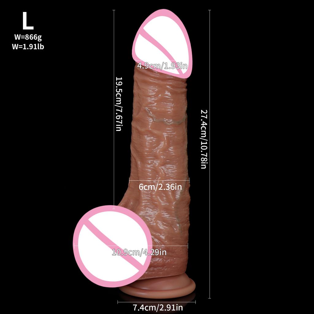 Skin and Egg Dildos Soft Silicone Women's Manual Dildo Masturbation Device Adult Sexy Couple Sex Product