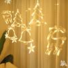 AC 110V Christmas Tree Deer Bells String Lights Fairy Lights Outdoor Decoration