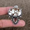 Wild Horse, Morganite Gemstone 925 Sterling Silver Jewelry Pendant 2.05" KKG-349