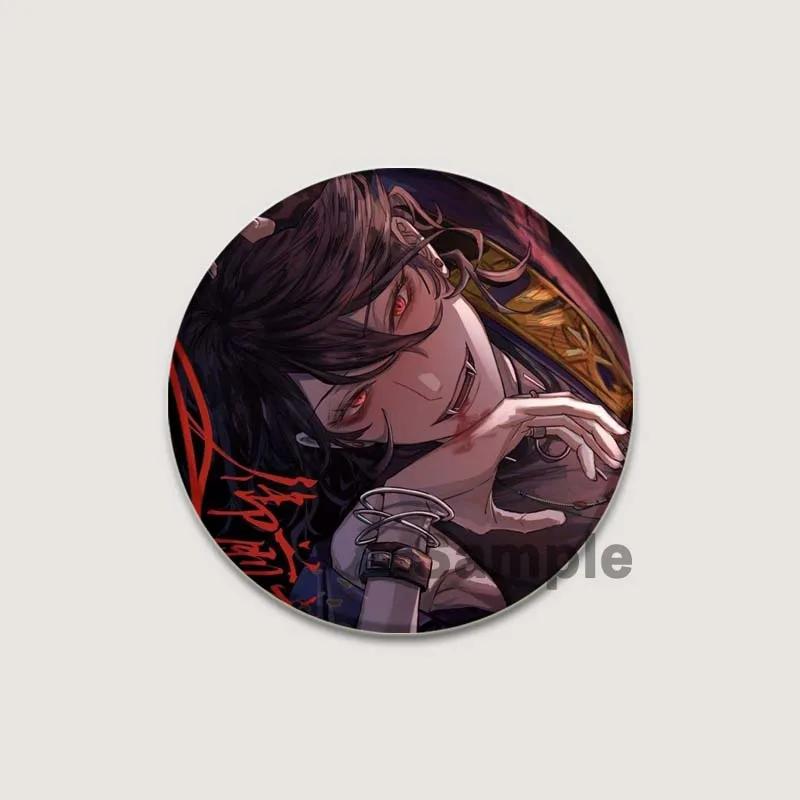 32/44/58mm Anime Ensemble Stars Pins Cartoon Characters Rei Sakuma Badge Handmade Brooches Breastpin for Backpack Clothes Gift Accessory