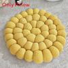 Modern Minimalist Japanese Tatami Cushion With Polyester Filling For Living Room And Office Use