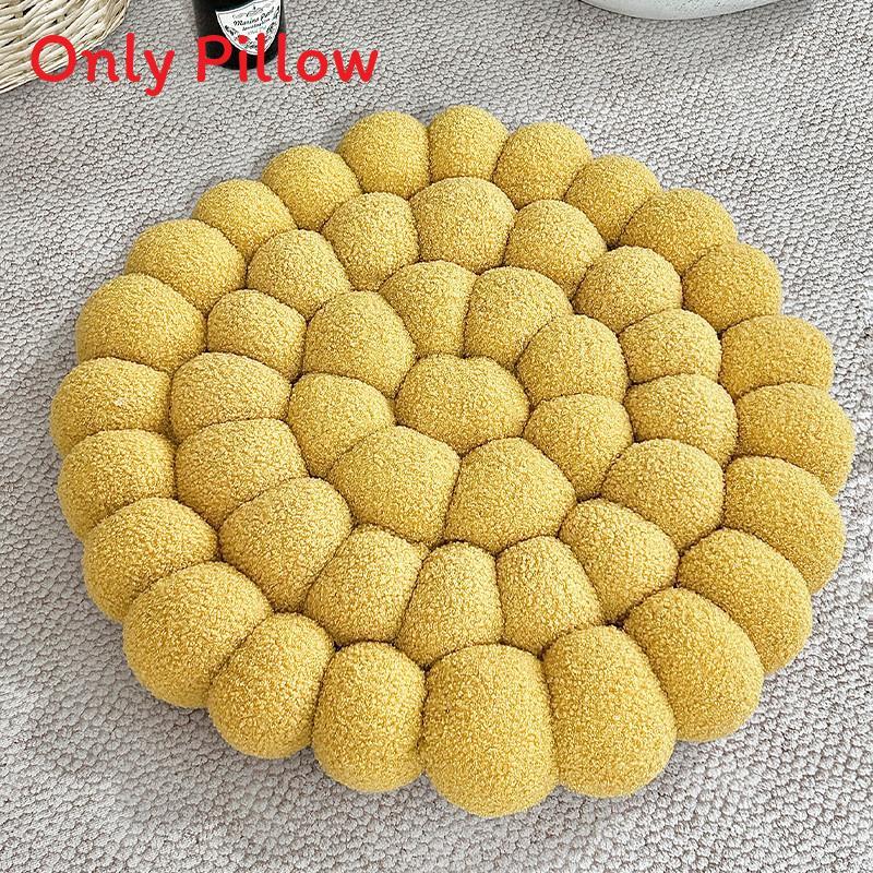 Modern Minimalist Japanese Tatami Cushion With Polyester Filling For Living Room And Office Use