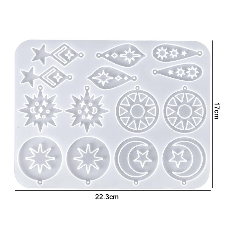 Butterfly Pendant Epoxy Resin Mold Earring Casting Silicone Mould for DIY Keychain Necklace Craft Jewelry Making Supplies