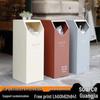 Large Stainless Steel Outdoor Sorting Trash Can for Parks and Commercial Spaces