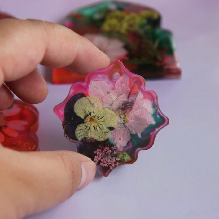 Heat Resistant Silicone Jewelry Molds For Custom Charm Resin Art And DIY Decoration Crafts Pendant Crafting Tool
