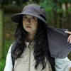 Wide Brim Fishing Hat Waterproof Full Face Coverage Hat Casual UV Protection Cap  Riding