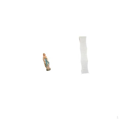 Virgin Mary Lady Figurine Decorative Desk Display Blessed Sculpture Resin Jesus Office Car Paper