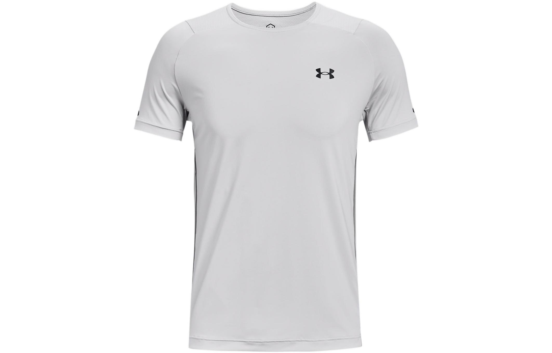 Under Armour Raglan Sleeve T Shirt Men s Halo Gray 1370317-014 XL
