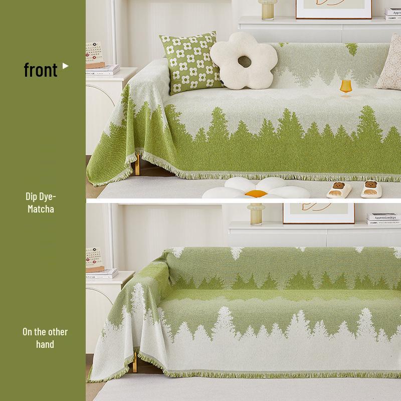 Premium Universal Anti-Scratch Gradient Sofa Cover for All Seasons
