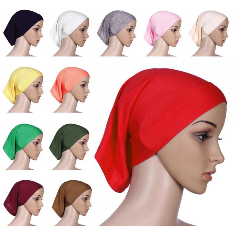 Bonnet Sous-hijab (Undercap) Pour Femme - Taille Unique Noir En Polyester - Neuf Avec étiquettes