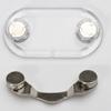 Magnetic Hang Eyeglass Holder Pin Brooches Fashion Multi-function Portable Clothes Clip Buckle Magnet Glasses Headset Line Clips
