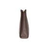 Gucci Bananya co-branded limited edition, printed brand logo, canvas leather trim, clutch, men's style, ebony color