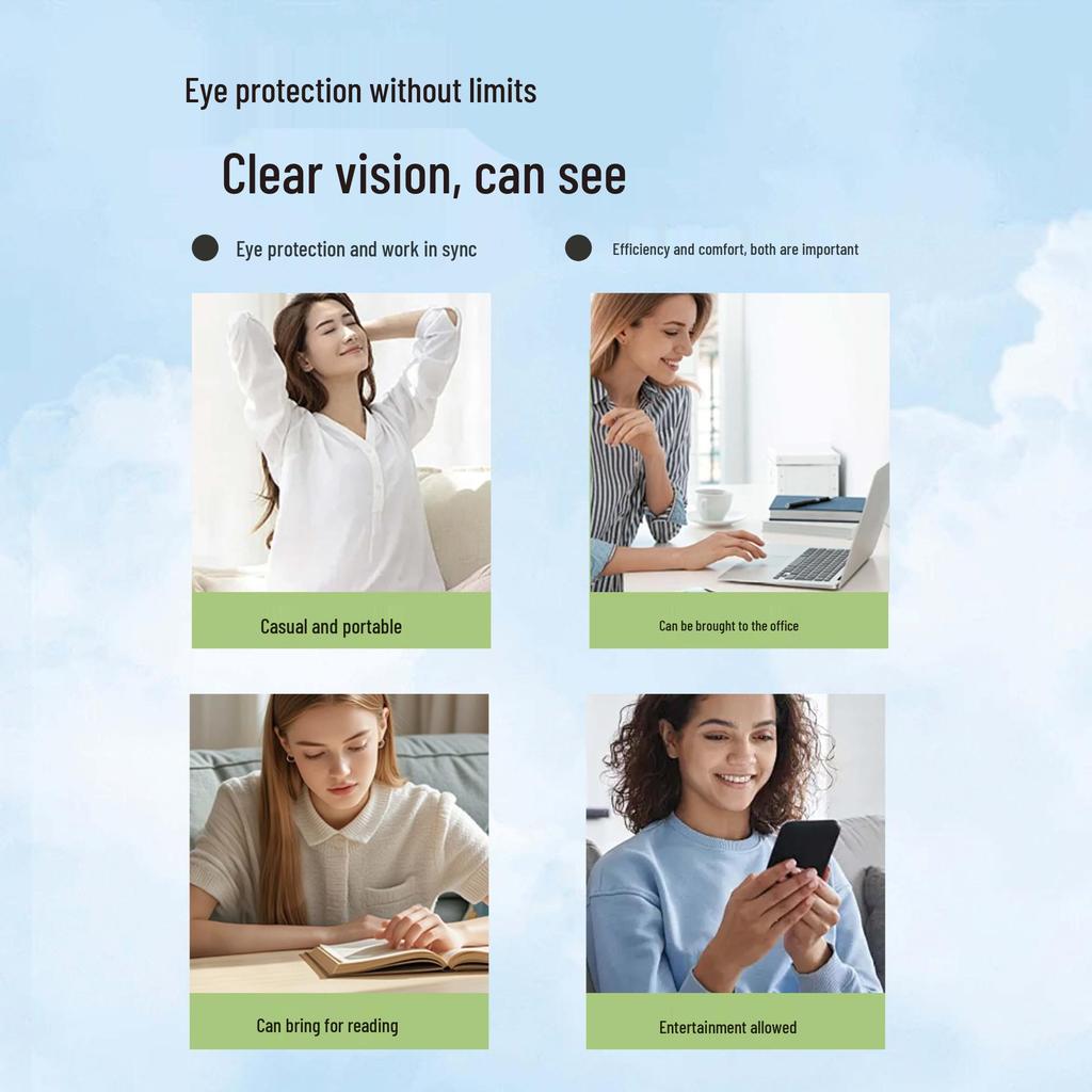 Cartoon Lutein Self-Heating Steam Eye Mask for Eye Fatigue Relief