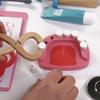 Rollenspielhaus Arzt Spielzeug Holz Medizinischer Werkzeugkasten Zahnarztset Simulationsspielhaus Spielzeug Rollenspiel Lebenskompetenz für Kinder