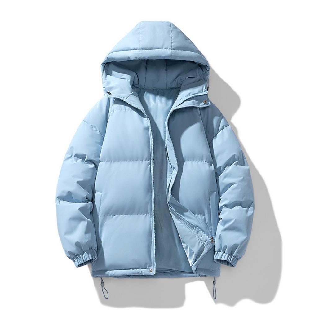 Fleece and Thickened Thermal Stand-up Neck Cotton-padded Jacket Men's Winter Versatile Casual Jacket