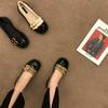 Women's Vintage Round Toe Mary Jane Shoes Slip-On Flats Dress Shoes for Women Lightweight Casual Faux Leather Loafers Shoes