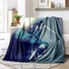 The sci-fi game Resident Evil features the Umbrella Corporation blanket a soft home furnishing nap decoration a warm Sherpa blanket for all seasons U6