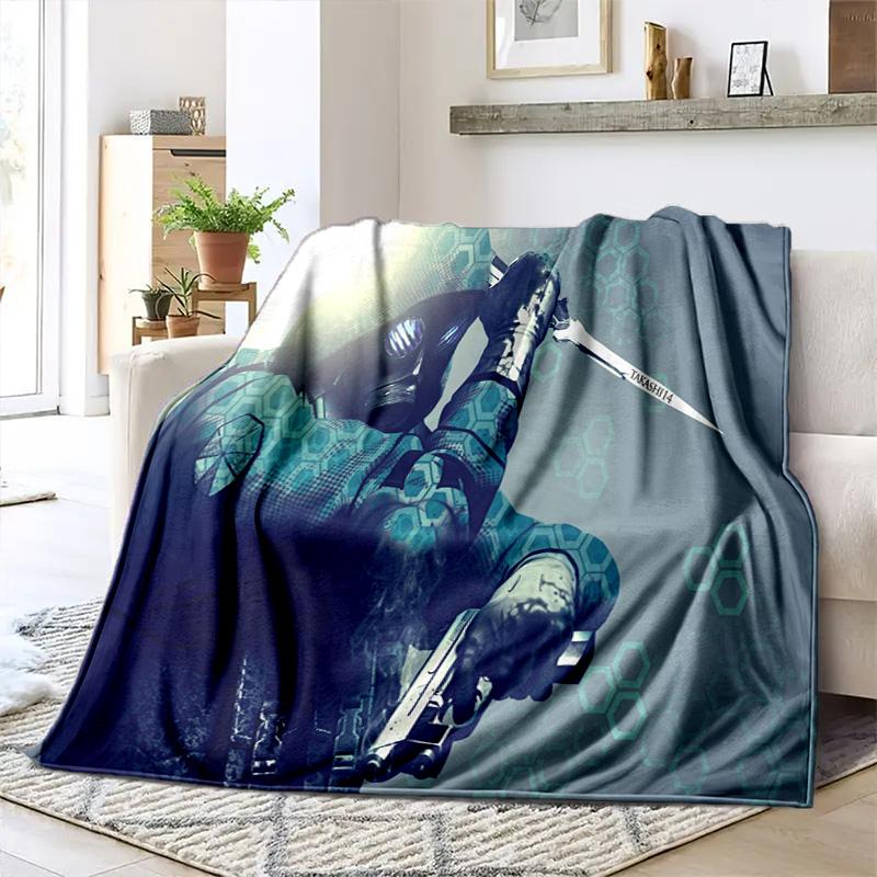 The sci-fi game Resident Evil features the Umbrella Corporation blanket a soft home furnishing nap decoration a warm Sherpa blanket for all seasons U6