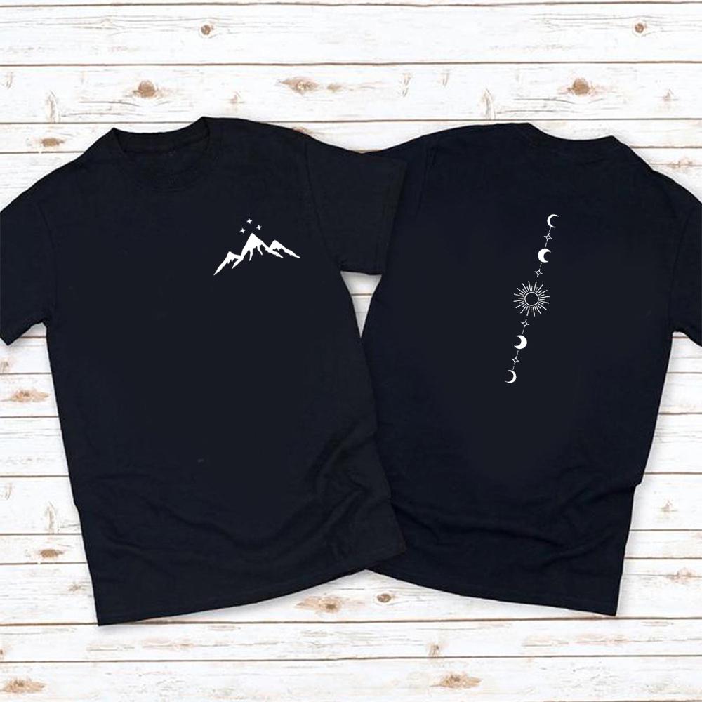 

Футболка Feyre s Tattoo Футболка Sarah J Maas ACOTAR Женская футболка Футболки Night Court Летние футболки с коротким рукавом Топы S чёрный