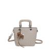 2026 Autumn/Winter Matte Metal Buckle Woven Tote with Large Capacity - Retro Women's Shoulder & Handbag.