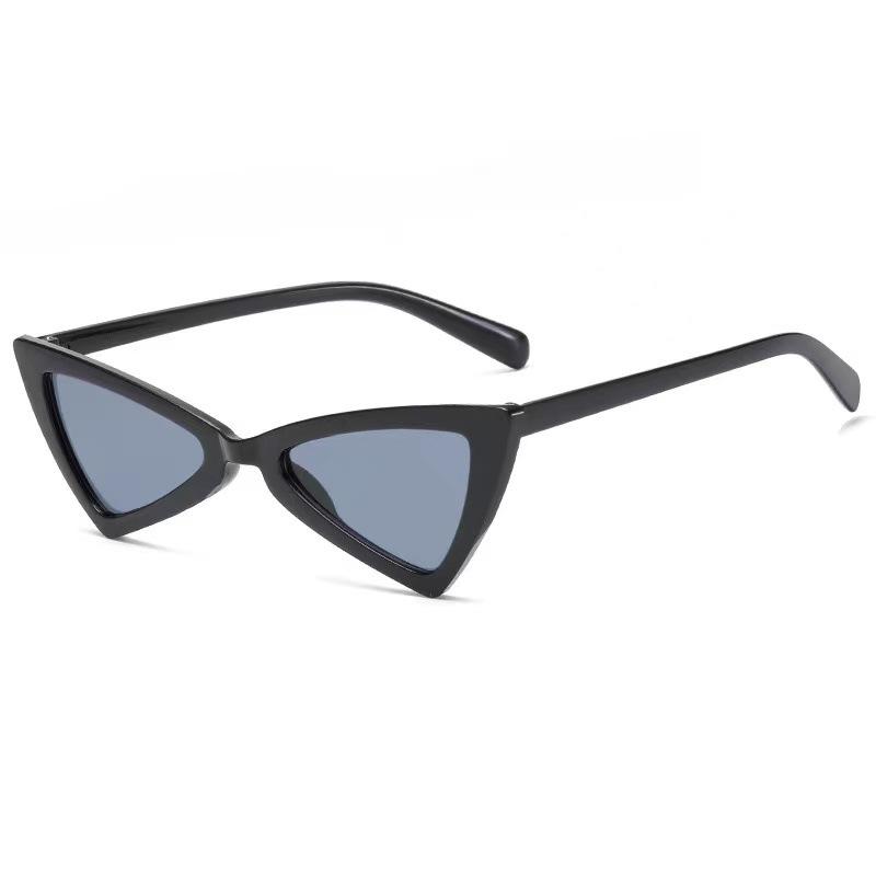 Fashion Inverted Triangular Cat Eye Sunglasses, E-Commerce Sunglasses For Women, Meiya Fengfan, Men With The Same Personalized Glasses
