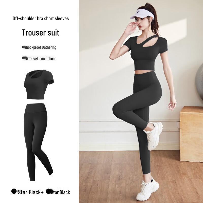 Women s Breathable Slim-Fit Yoga & Running Set