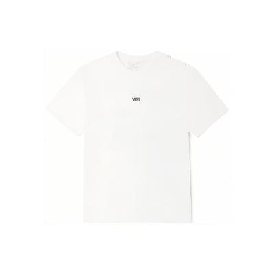 Vans Summer Illustration Letter Print American Graffiti Crew Neck Short Sleeve T-Shirt Unisex Tops White VN0A5F2RWHT