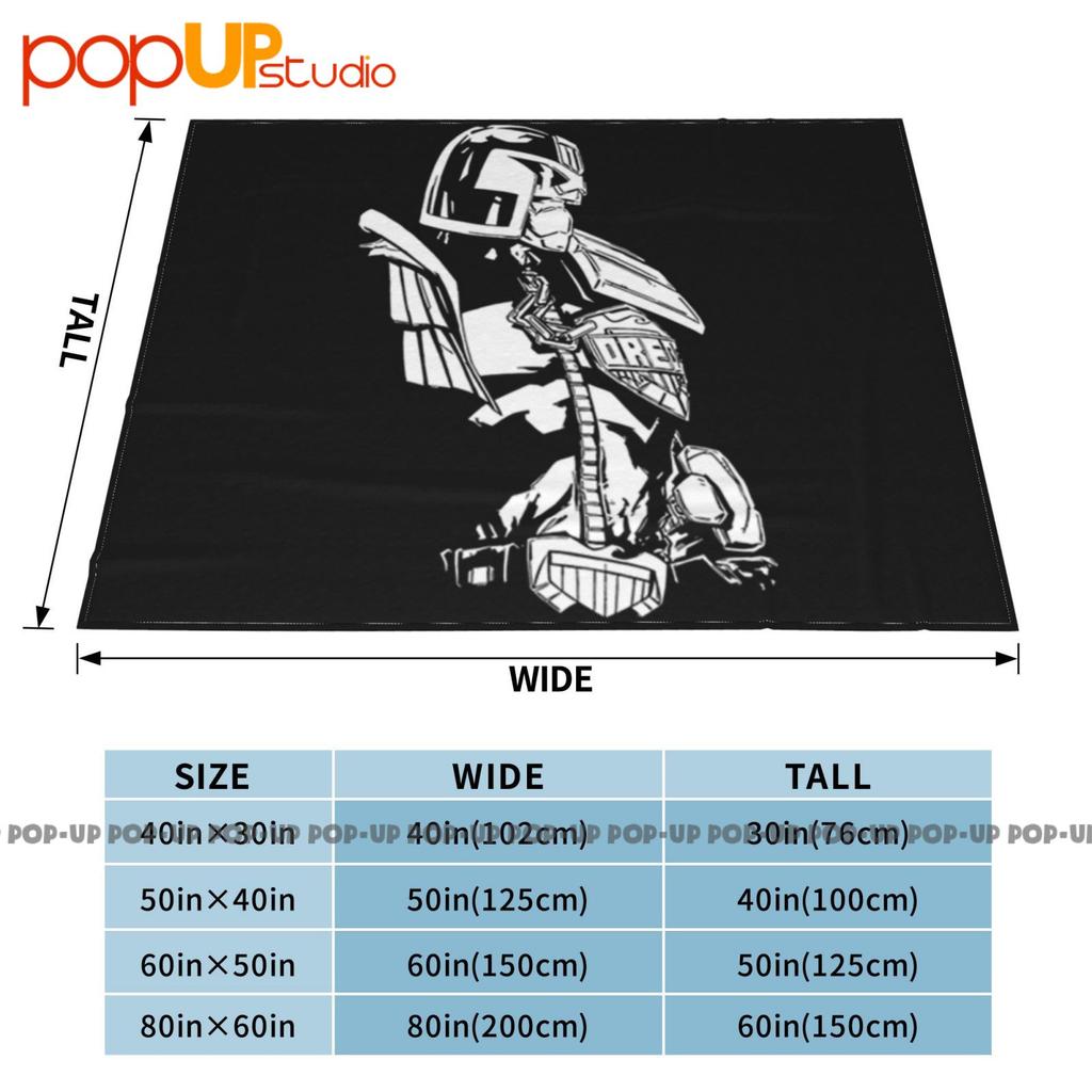 Judge Dredd (2000Ad) Comic Book Graphic Novel Ultra-Soft Blanket Quilt Winter Sofa Cover Bed Covers