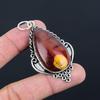 Mookaite Gemstone Handmade Anniversary Bezel Pendant Jewelry 925 Sterling Silver
